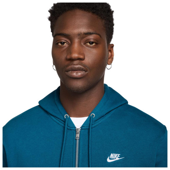 Nike Ανδρική ζακέτα Sportswear Club Full-Zip Fleece Hoodie